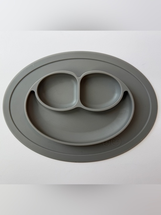 ezpz Other - EZPZ Mini Happy Mat Reusable Placemat in Grey | Baby Shower Gift